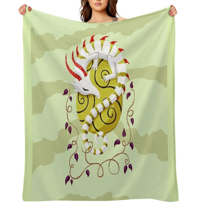Dragon Egg Throw Blanket