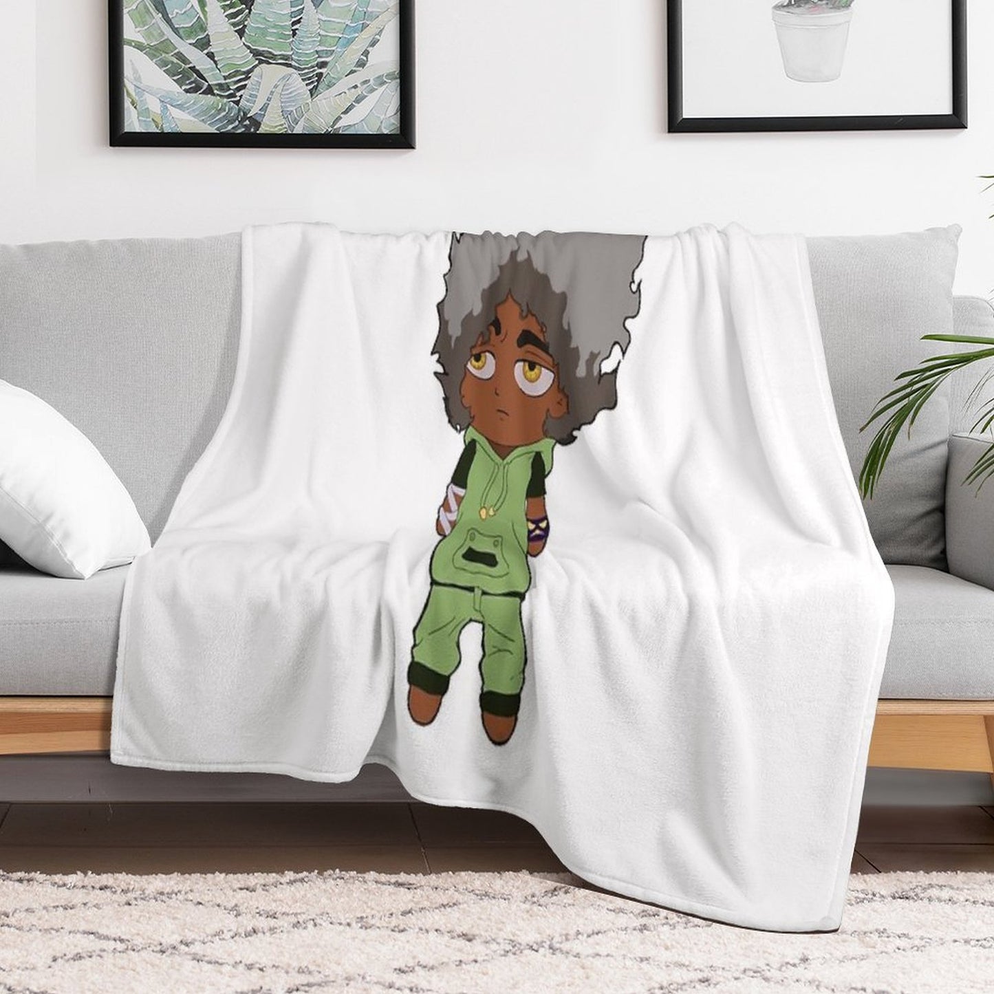 Time Capsule Aren Throw Blanket