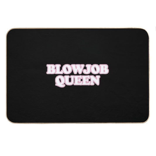 Blowjob Queen Bath Mat
