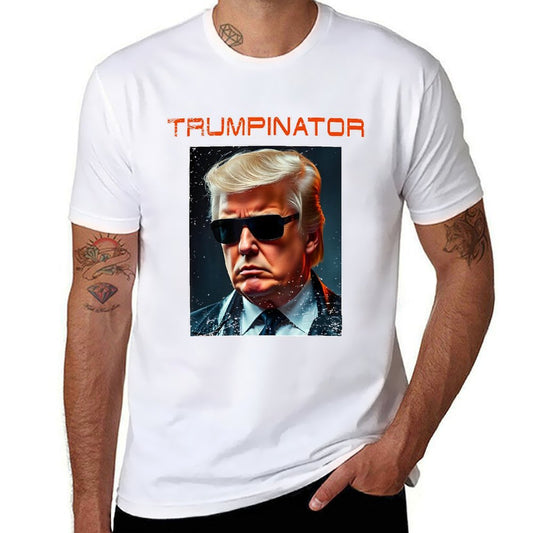 Trump Great Trumpinator President Again Graphic Art Design  Tagless Design T-Shirt