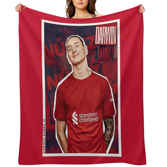 Darwin Nunez 27 Throw Blanket