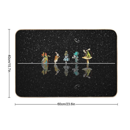 Wonderland Starry Night - Alice In Wonderland Bath Mat