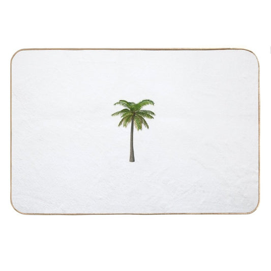 Classic Palm Tree Bath Mat