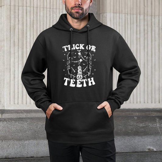 Trick Orth Skeleton Dentist Dental Hygienist Halloween All-Day Comfort Hoodie