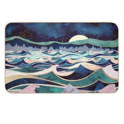 Moonlit Ocean Bath Mat
