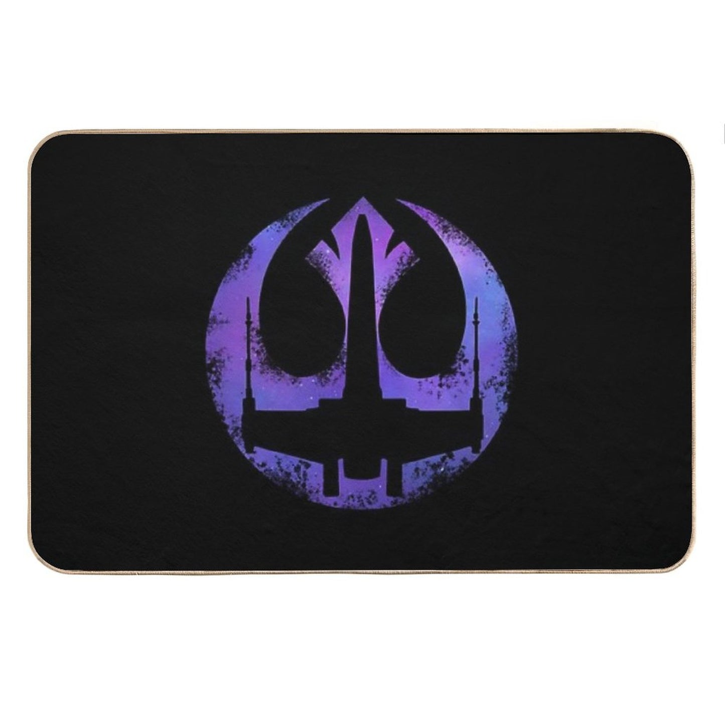 Galaxy Star Ship Bath Mat