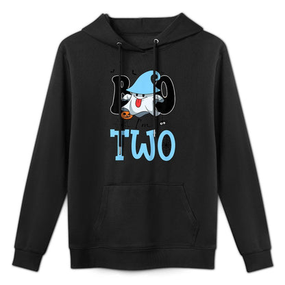 Kid Boo Im Two 2nd Birthday Ghost Halloween Costume Toddler Breathable Fabric Hoodie