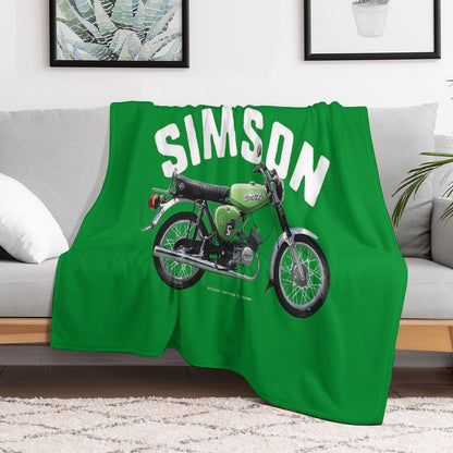 Simson S51 Elektronik Throw Blanket