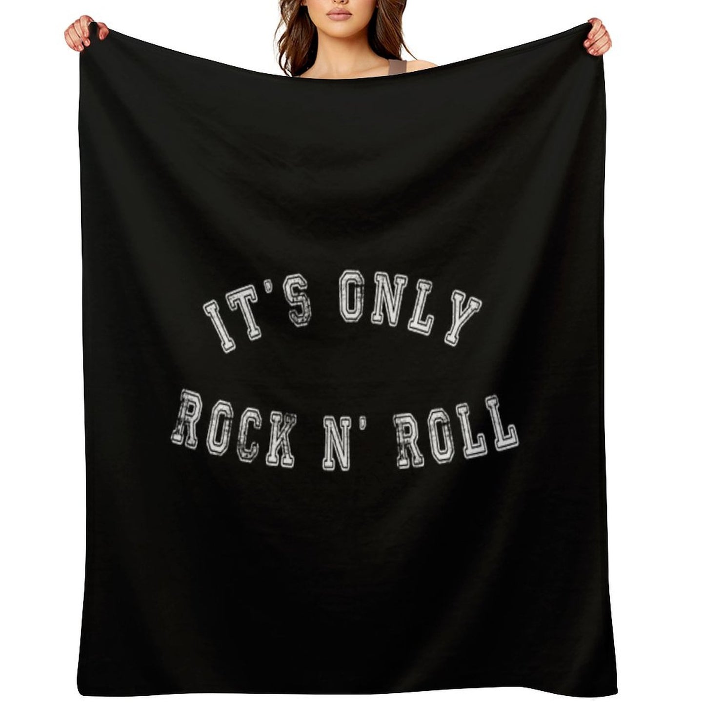 It's Only Rock And Roll - Rolling Stones Throw Blanket