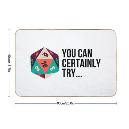 DnD - You Can Certainly Try  Multi-Purpose Bath Mat