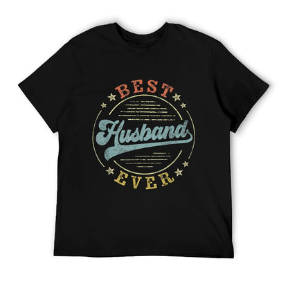 Best Husband Ever Father&#39;s Day Husband Gifts Vintage Emblem T-Shirt