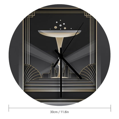 Art Deco Design VI Wall Clock