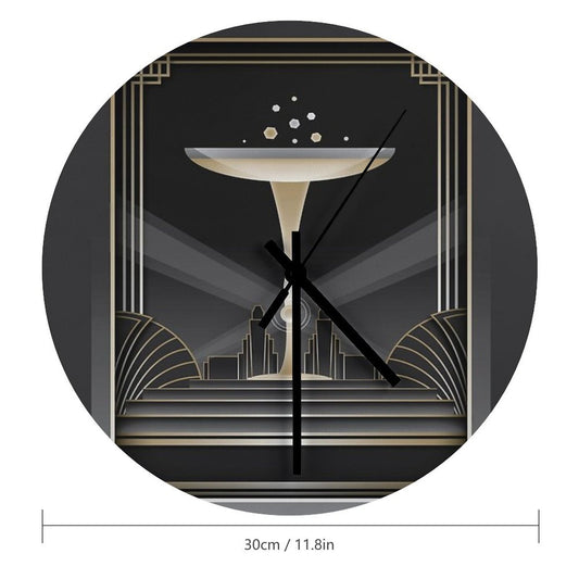 Art Deco Design VI Wall Clock
