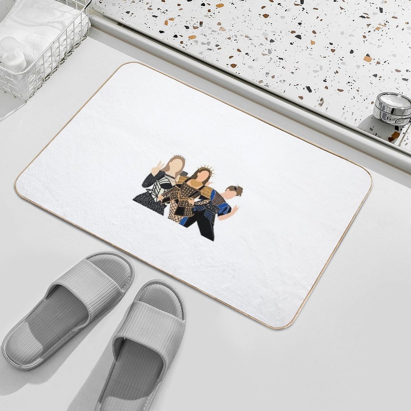 Queen Shit Bath Mat