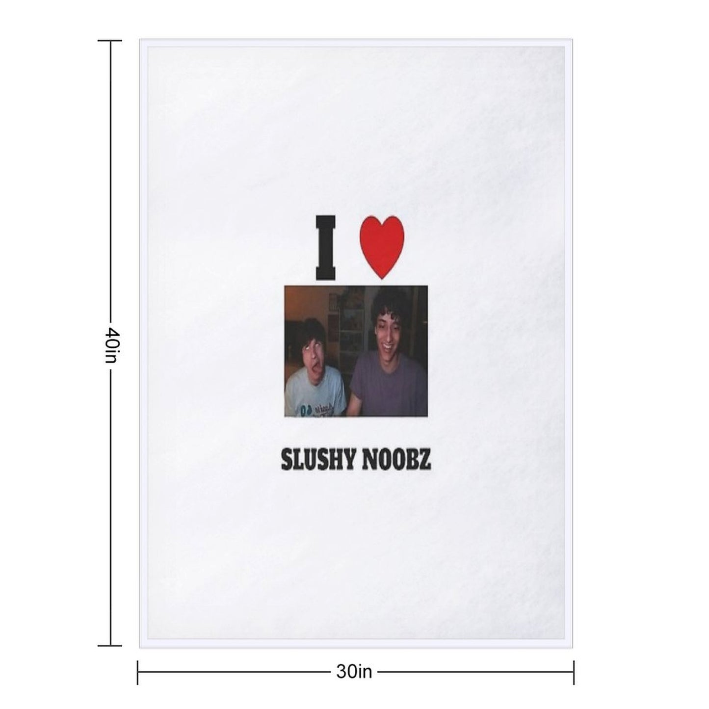 Slushynoobz Throw Blanket