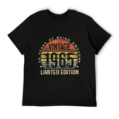 Vintage 1965 Limited Edition 60-Year-Old Gifts 60th Birthday T-Shirt