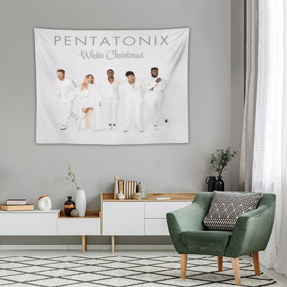 White Christmas Tapestry