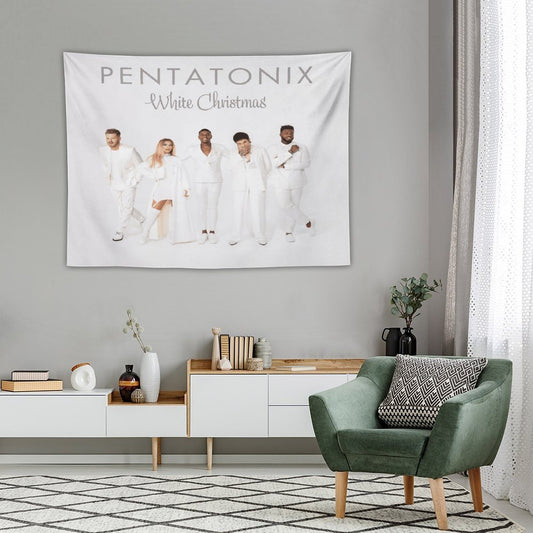 White Christmas Tapestry