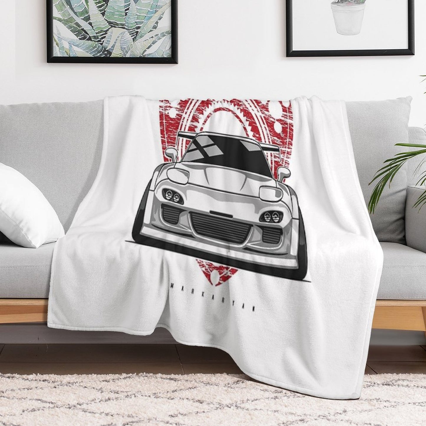 Rotary FD3S Throw Blanket