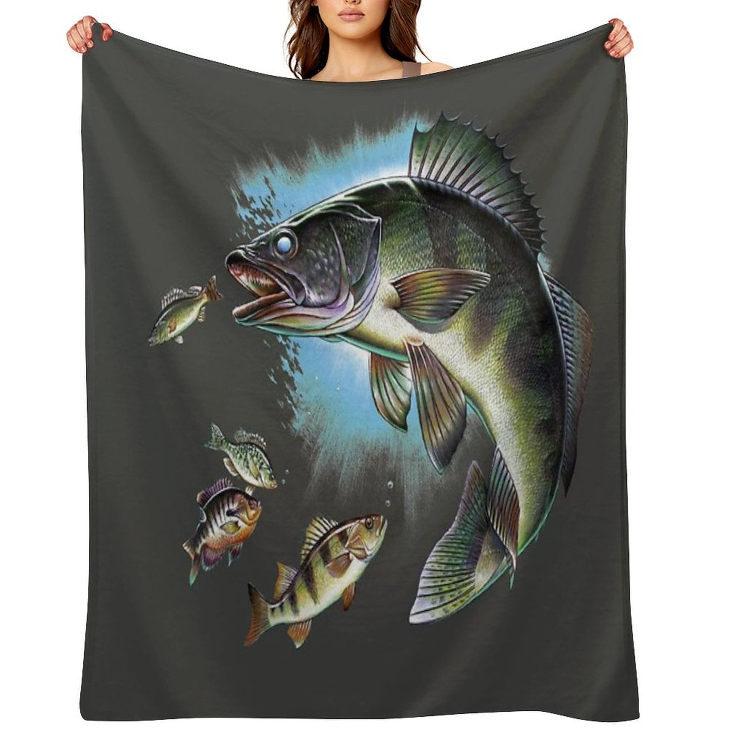 Walleye Throw Blanket