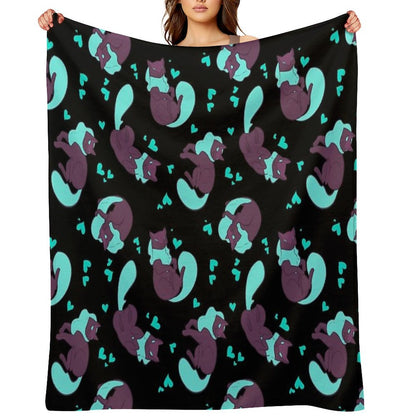 Melog Pattern Throw Blanket