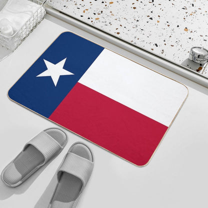 Flag of Texas State United States of America Bath Mat