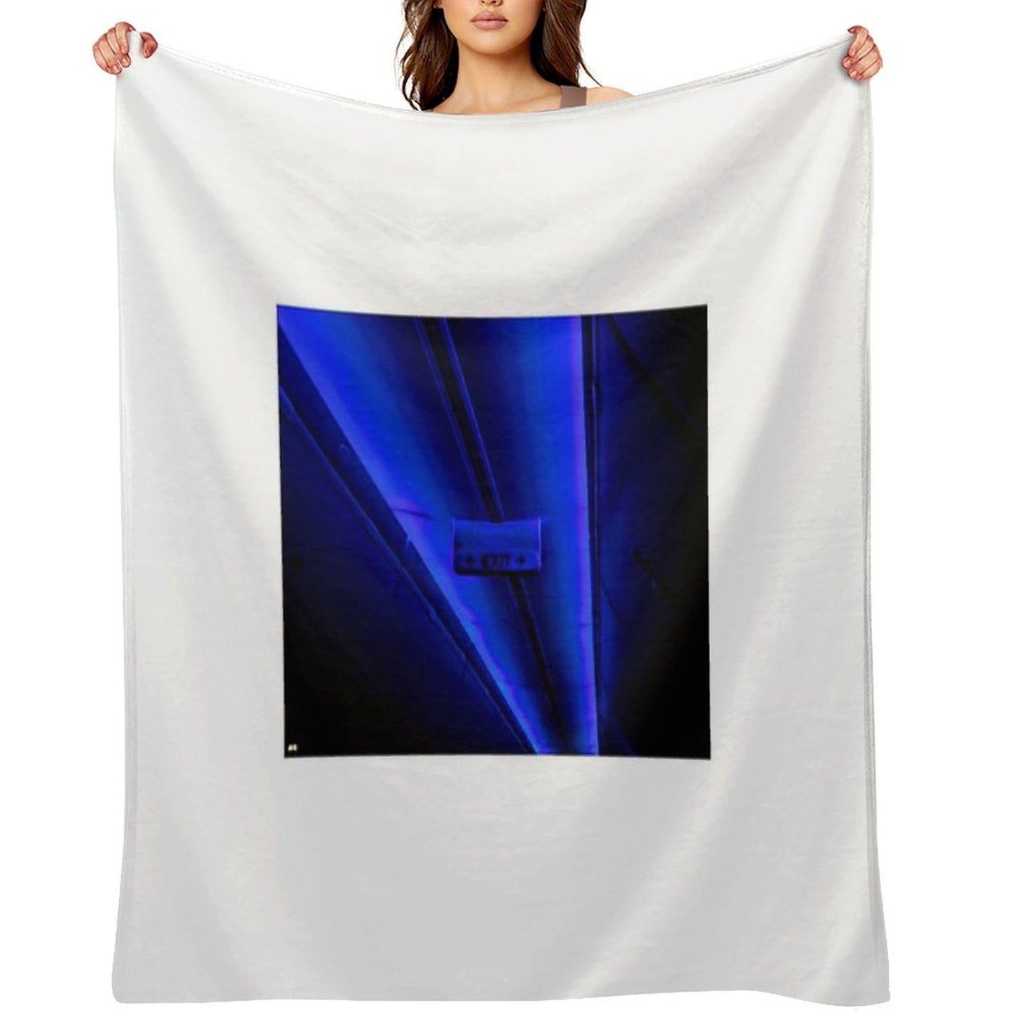 Exit The Tarmac Throw Blanket