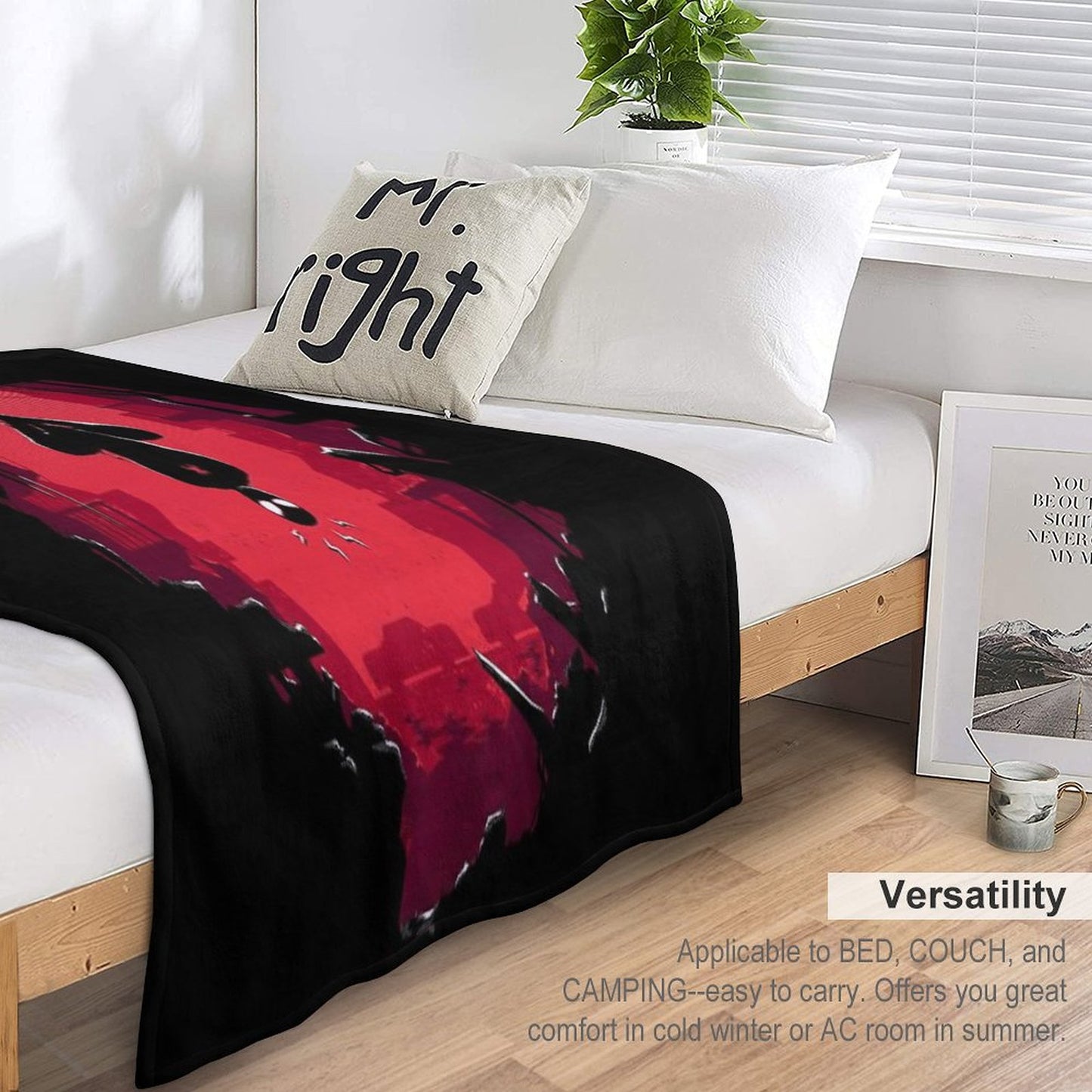 Friendly Neighborhood Throw Blanket