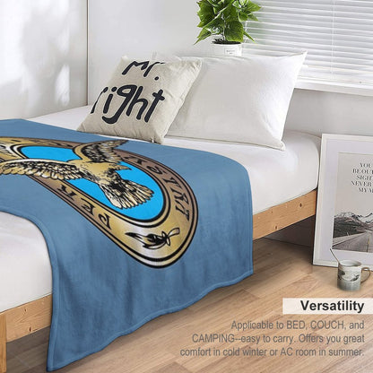 Royal Air Force Badge Throw Blanket