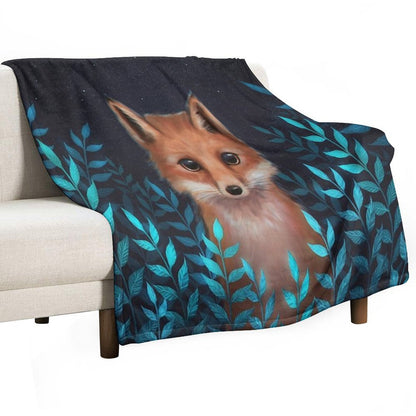 Fox Throw Blanket