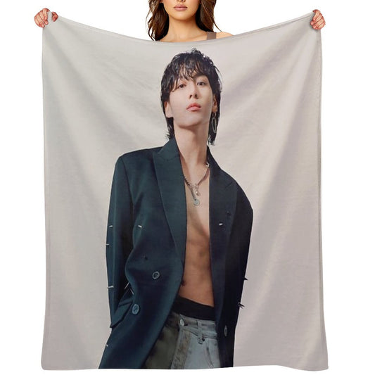 Bts Jungkook Throw Blanket