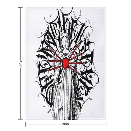 Maria Seven Swords Throw Blanket