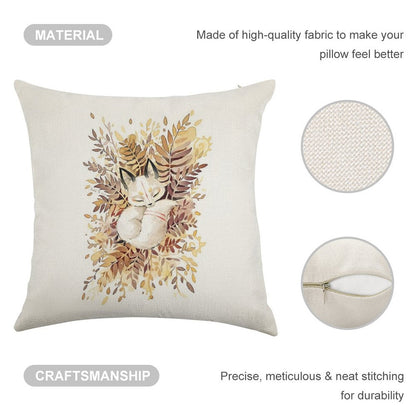 Slumber Linen Throw Pillow Cover