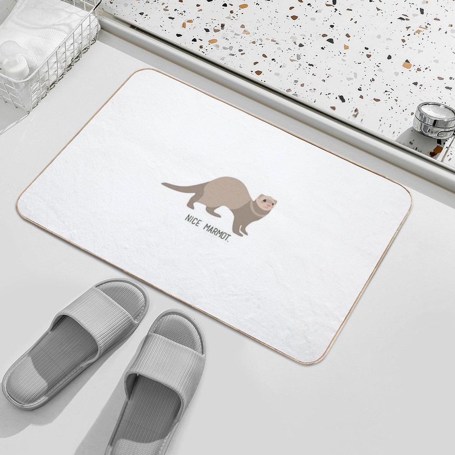 Nice Marmot - The Big Lebowski Bath Mat