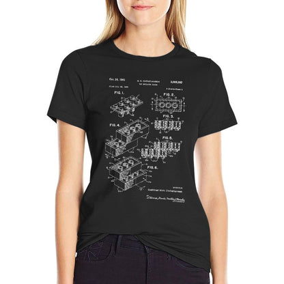 Toy Building Brick Patent T  Classic T-Shirt