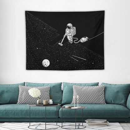 Space Cleaner Tapestry