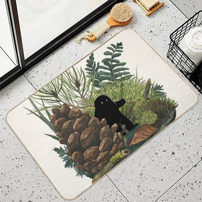 Tiny Sasquatch Bath Mat