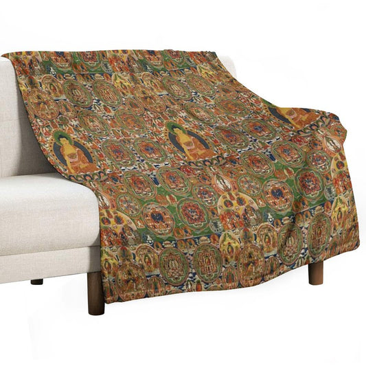 Buddha Throw Blanket