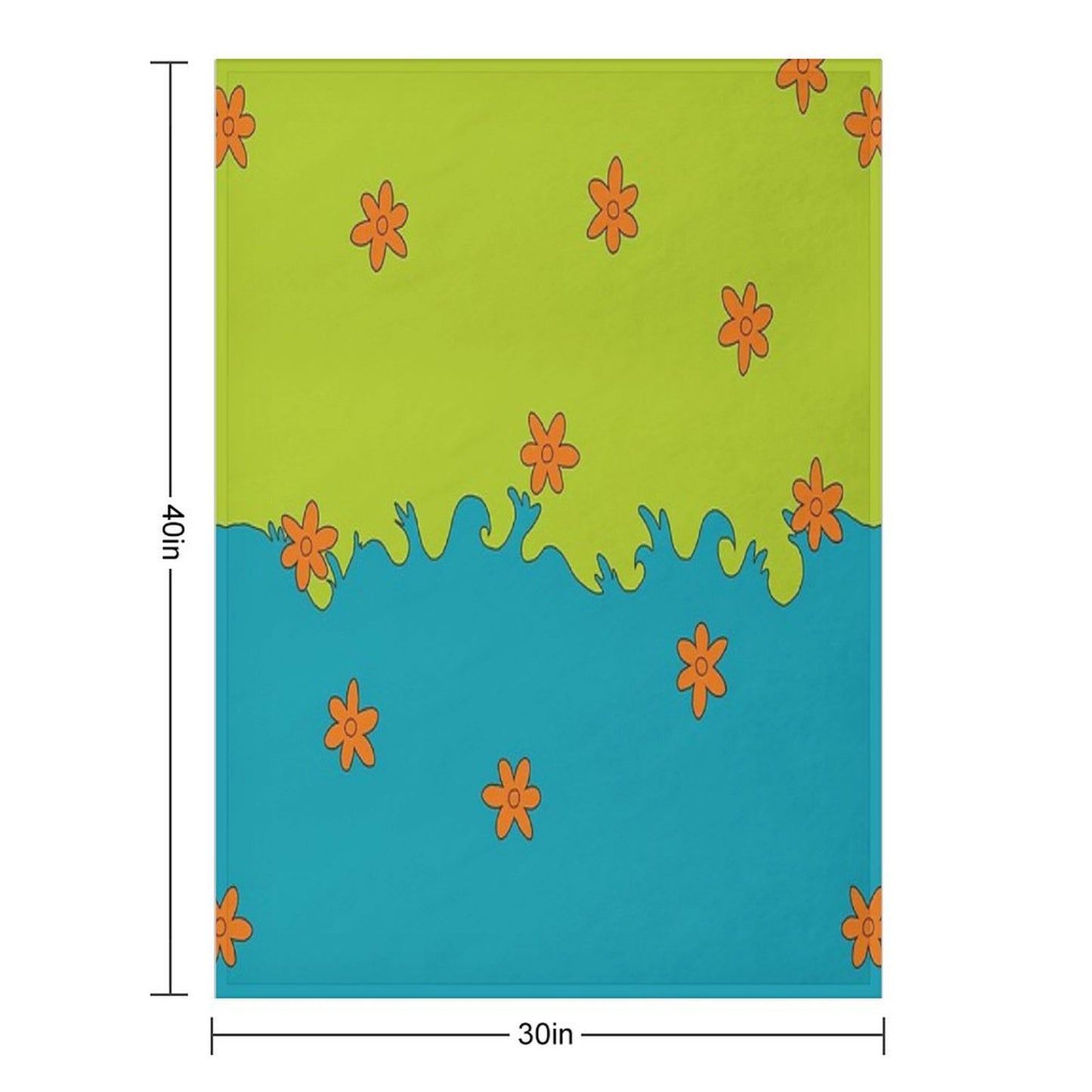 Mystery Pattern Throw Blanket