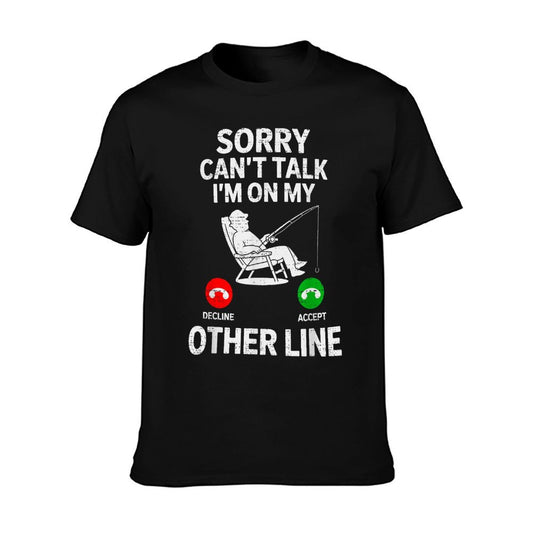 Funny Fishing Dad Fisherman Fish Lover Saying Father&#39;s Day T-Shirt