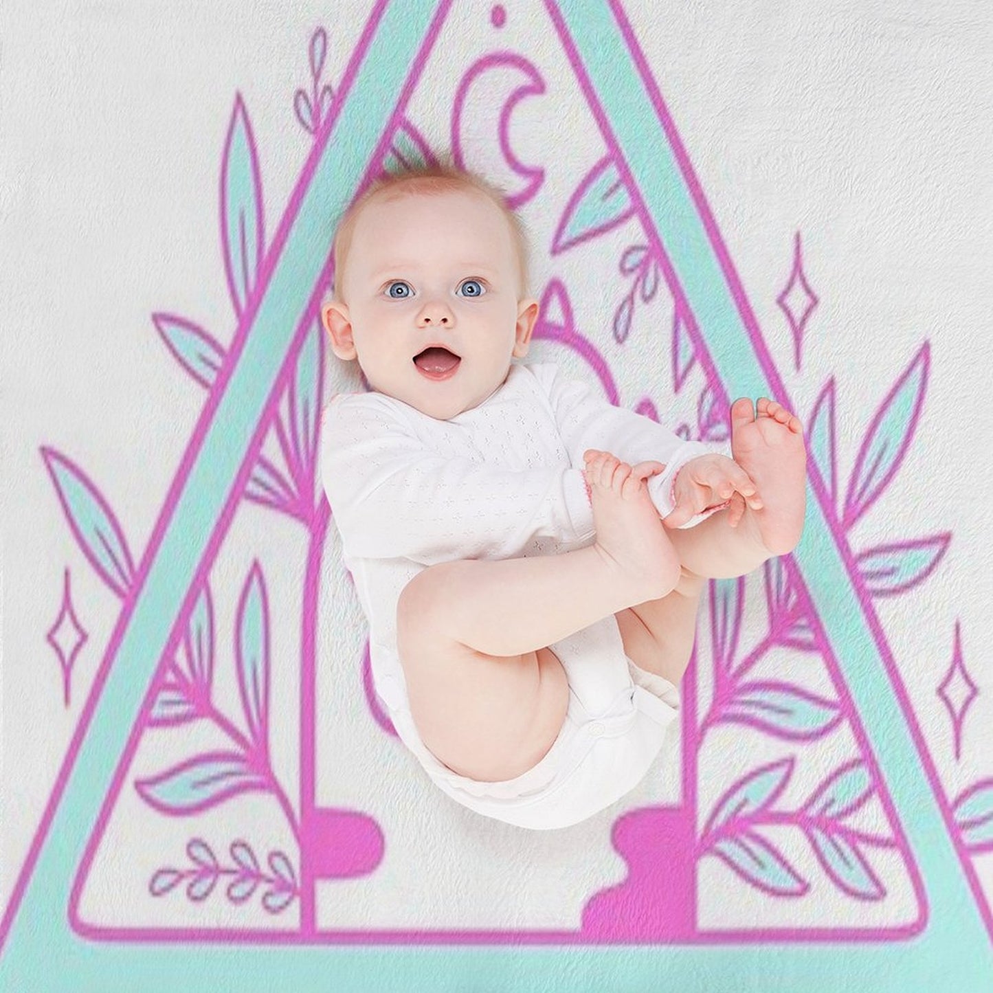 Witchy Cat Paw 02  Nikury Throw Blanket