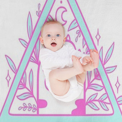 Witchy Cat Paw 02  Nikury Throw Blanket