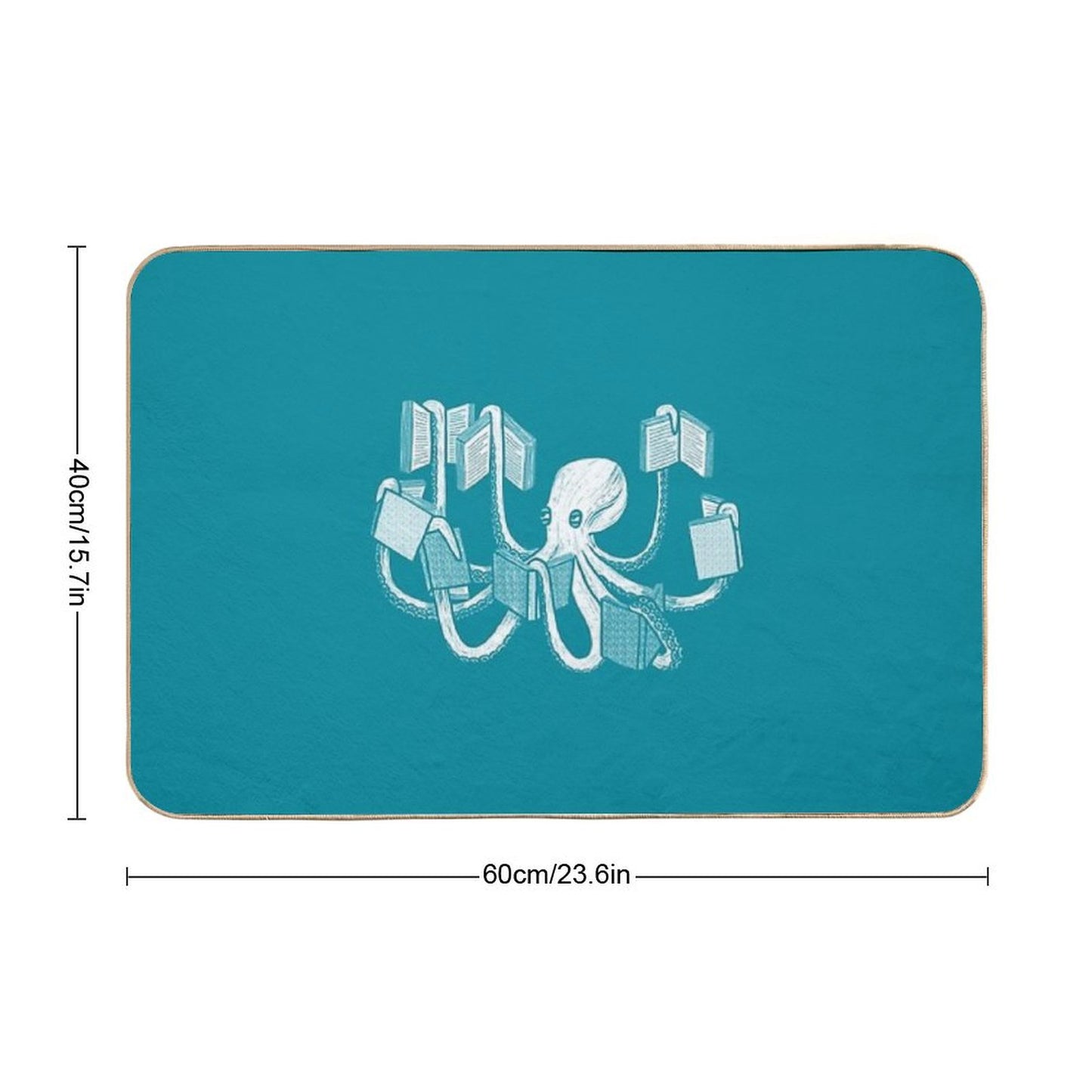 Armed With Knowledge Bath Mat