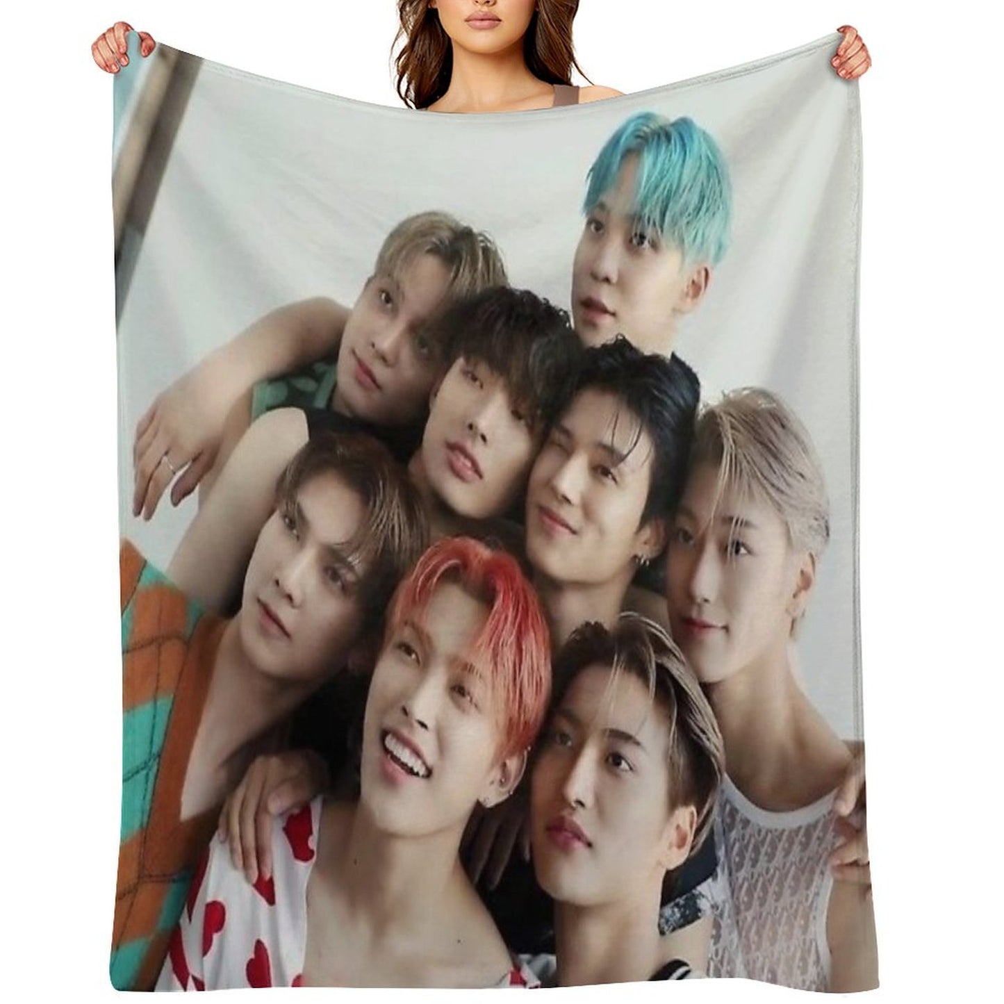 Ateez Throw Blanket