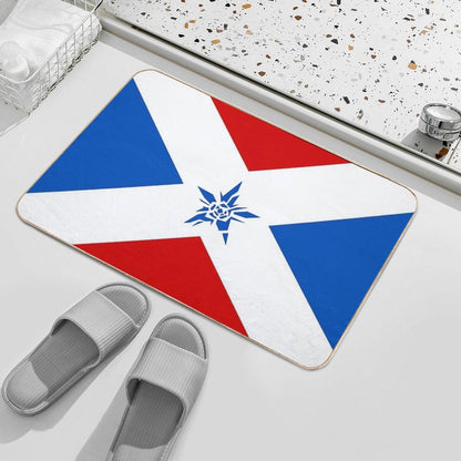 NMH1 Crash Star Flag Bath Mat