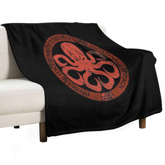 Seal of Cthulhu Throw Blanket