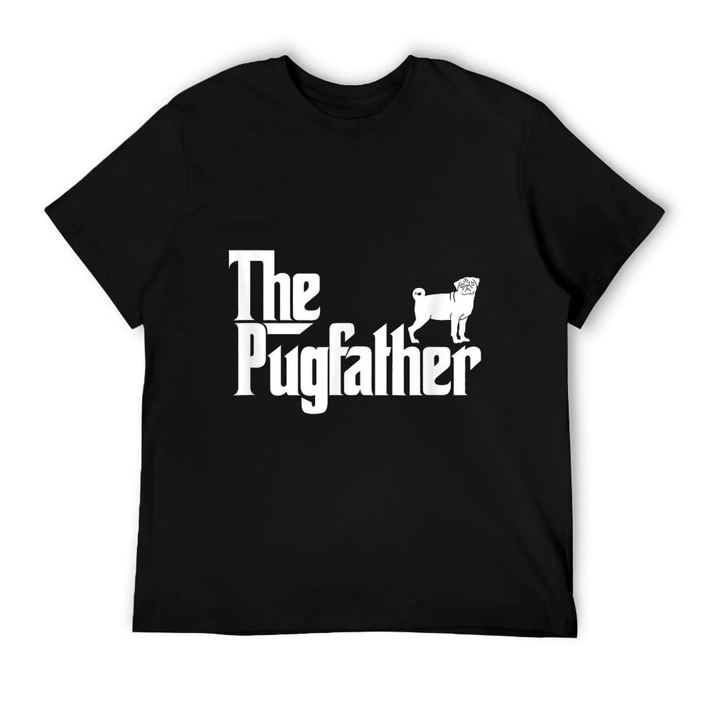 Funny Pug Owner Shirt The Pugfather Pug Father Gift T-Shirt