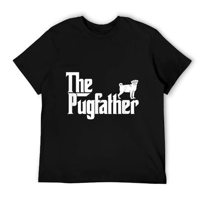 Funny Pug Owner Shirt The Pugfather Pug Father Gift T-Shirt