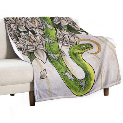 Snake Throw Blanket