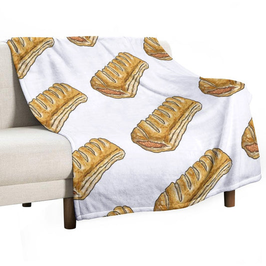 Sausage Roll Throw Blanket